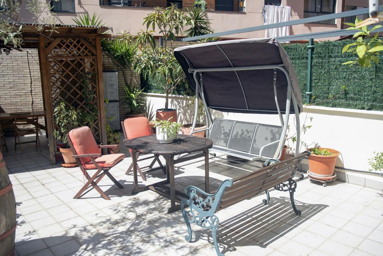 Un Jardin En La Ciudad Gran Piso Y Super Terraza En El Centro By Apartamentos Logrono Exterior photo